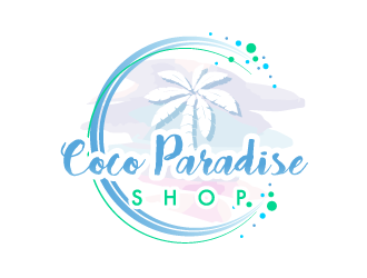 coco paradise shop logo design by PRN123