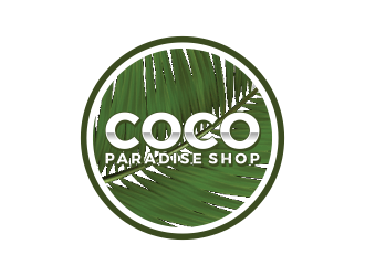 coco paradise shop logo design by BlessedArt