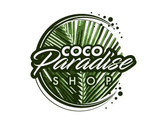 coco paradise shop logo design by PRN123