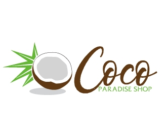 coco paradise shop logo design by AamirKhan