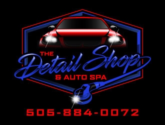 THE DETAIL SHOP & AUTO SPA logo design by daywalker
