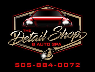 THE DETAIL SHOP & AUTO SPA logo design by daywalker