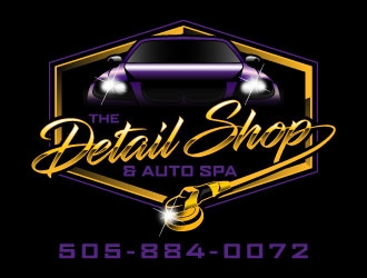 THE DETAIL SHOP & AUTO SPA logo design by daywalker