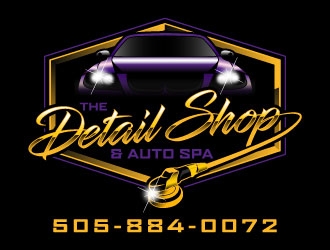 THE DETAIL SHOP & AUTO SPA logo design by daywalker
