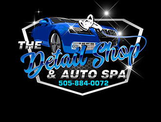 THE DETAIL SHOP & AUTO SPA logo design by 3Dlogos