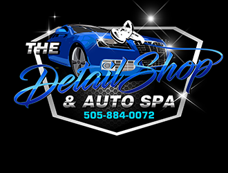 THE DETAIL SHOP & AUTO SPA logo design by 3Dlogos