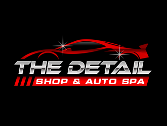 THE DETAIL SHOP & AUTO SPA logo design by kunejo