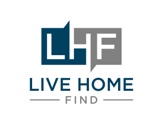 Live Home Find logo design by p0peye