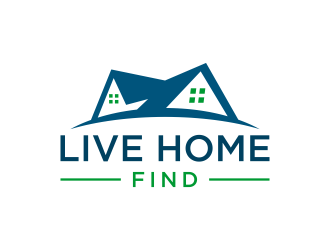 Live Home Find logo design by p0peye