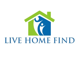 Live Home Find logo design by AamirKhan