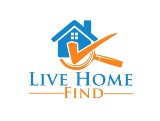 Live Home Find logo design by AamirKhan