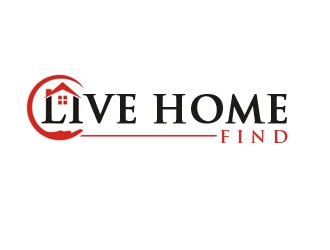 Live Home Find logo design by nikkl