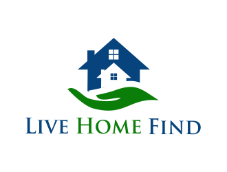 Live Home Find logo design by Girly