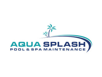 Aqua Splash Pool & Spa Maintenance logo design by bricton