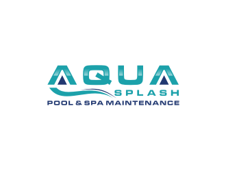 Aqua Splash Pool & Spa Maintenance logo design by bricton
