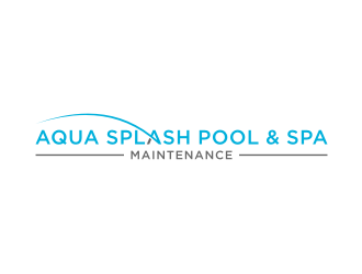 Aqua Splash Pool & Spa Maintenance logo design by Inaya