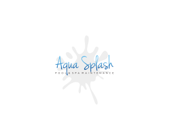 Aqua Splash Pool & Spa Maintenance logo design by haidar