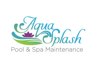 Aqua Splash Pool & Spa Maintenance logo design by KreativeLogos