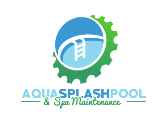 Aqua Splash Pool & Spa Maintenance logo design by serprimero