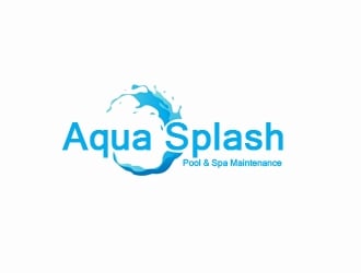 Aqua Splash Pool & Spa Maintenance logo design by gilkkj