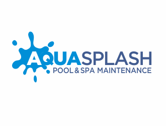 Aqua Splash Pool & Spa Maintenance logo design by YONK