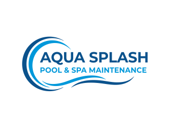 Aqua Splash Pool & Spa Maintenance logo design by Girly