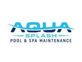 Aqua Splash Pool & Spa Maintenance logo design by akilis13