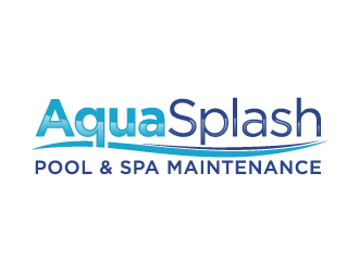 Aqua Splash Pool & Spa Maintenance logo design by akilis13