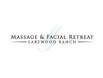 Massage & Facial Retreat logo design by Lovoos