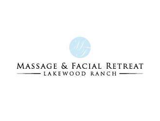 Massage & Facial Retreat logo design by Lovoos