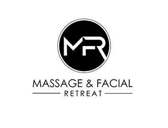 Massage & Facial Retreat logo design by 3Dlogos