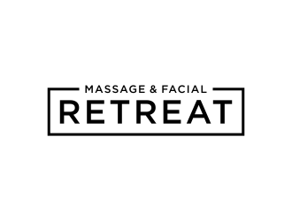 Massage & Facial Retreat logo design by p0peye