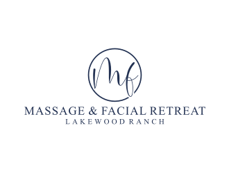 Massage & Facial Retreat logo design by bricton