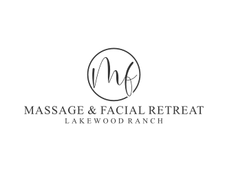 Massage & Facial Retreat logo design by bricton