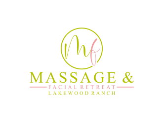 Massage & Facial Retreat logo design by bricton