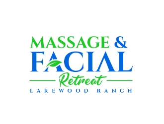 Massage & Facial Retreat logo design by Rock