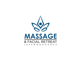 Massage & Facial Retreat logo design by clayjensen