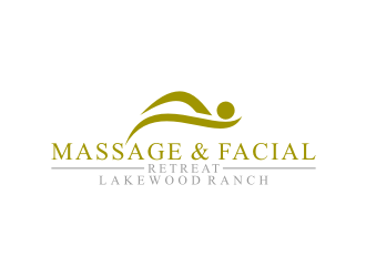 Massage & Facial Retreat logo design by bricton