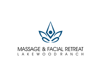Massage & Facial Retreat logo design by clayjensen