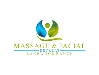 Massage & Facial Retreat logo design by bricton