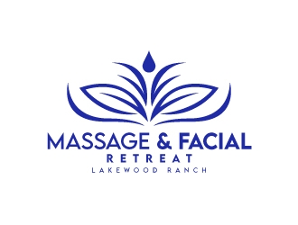 Massage & Facial Retreat logo design by Rock