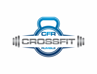 CROSSFIT RUMBLE logo design by hopee