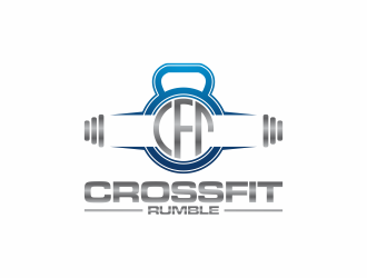 CROSSFIT RUMBLE logo design by hopee