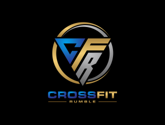 CROSSFIT RUMBLE logo design by Franky.
