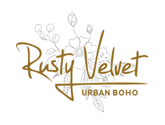 Rusty Velvet logo design by Gwerth