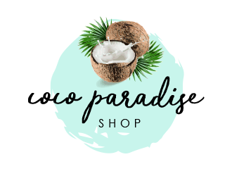 coco paradise shop logo design by BeDesign