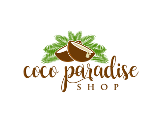 coco paradise shop logo design by meliodas