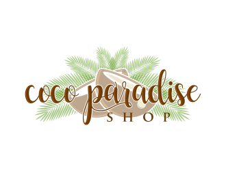 coco paradise shop logo design by meliodas