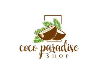 coco paradise shop logo design by meliodas