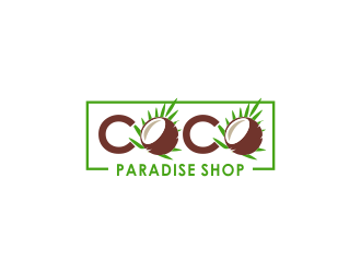 coco paradise shop logo design by akhi